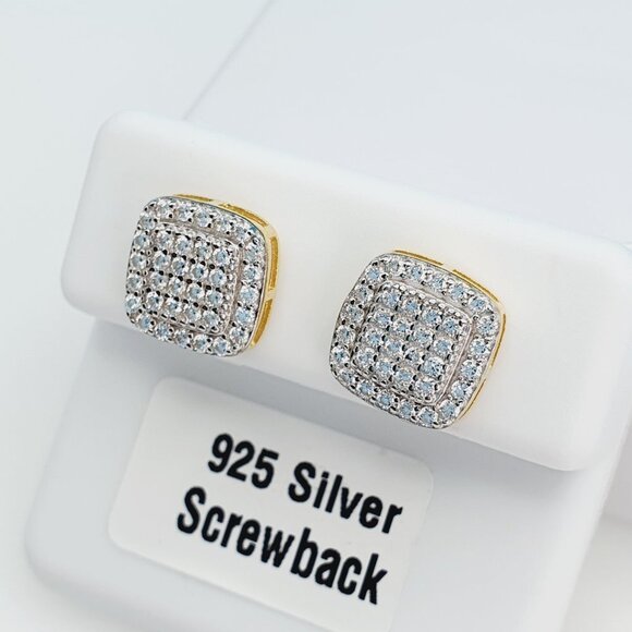 "925 Sterling Silver Cubic Zirconia Earrings, U19254802 - Picture 6 of 11